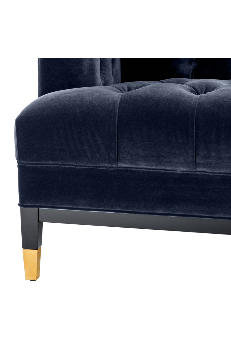 Velvet Buttoned Sofa | Eichholtz Castelle | Eichholtzmiami.com