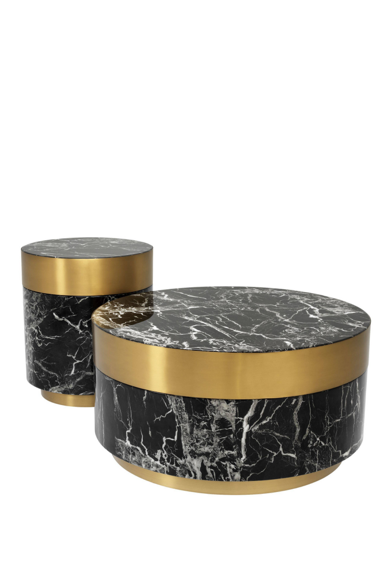 Black Marble Side Table | Eichholtz Caron | Eichholtz Miami