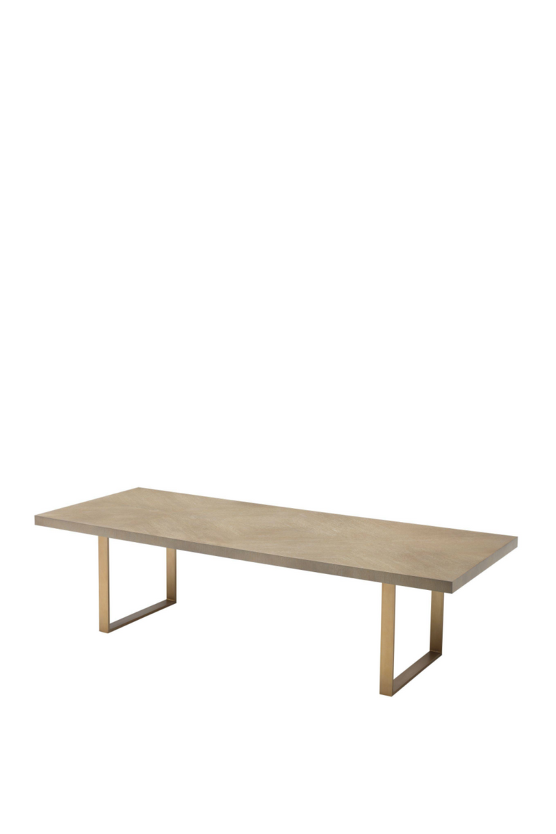 Rectangular Oak Dining Table 120" | Eichholtz Remington | Eichholtz Miami