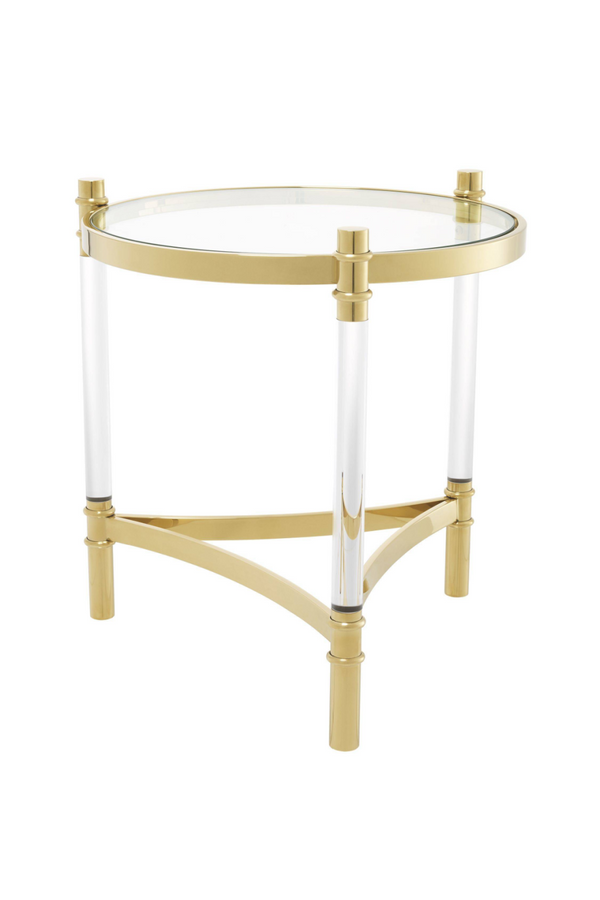 Gold Round Side Table | Eichholtz Trento | Eichholtz Miami