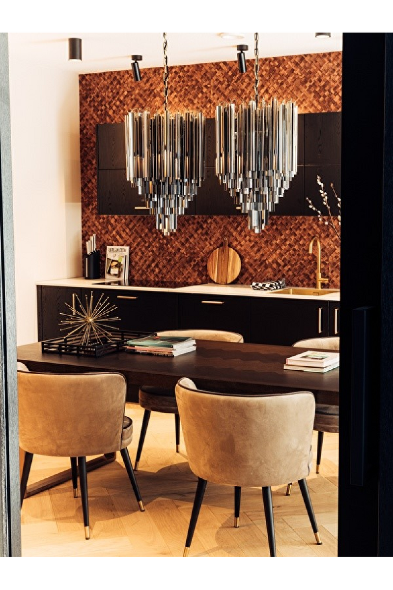 Brass Oak Dining Table 120" | Eichholtz Melchior | Eichholtz Miami