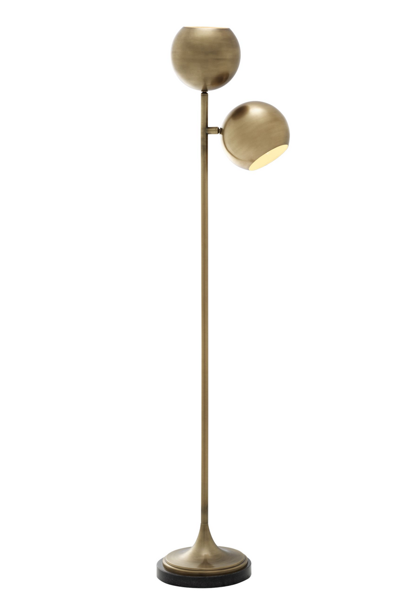 Brass Gumball Floor Lamp | Eichholtz Compton |
