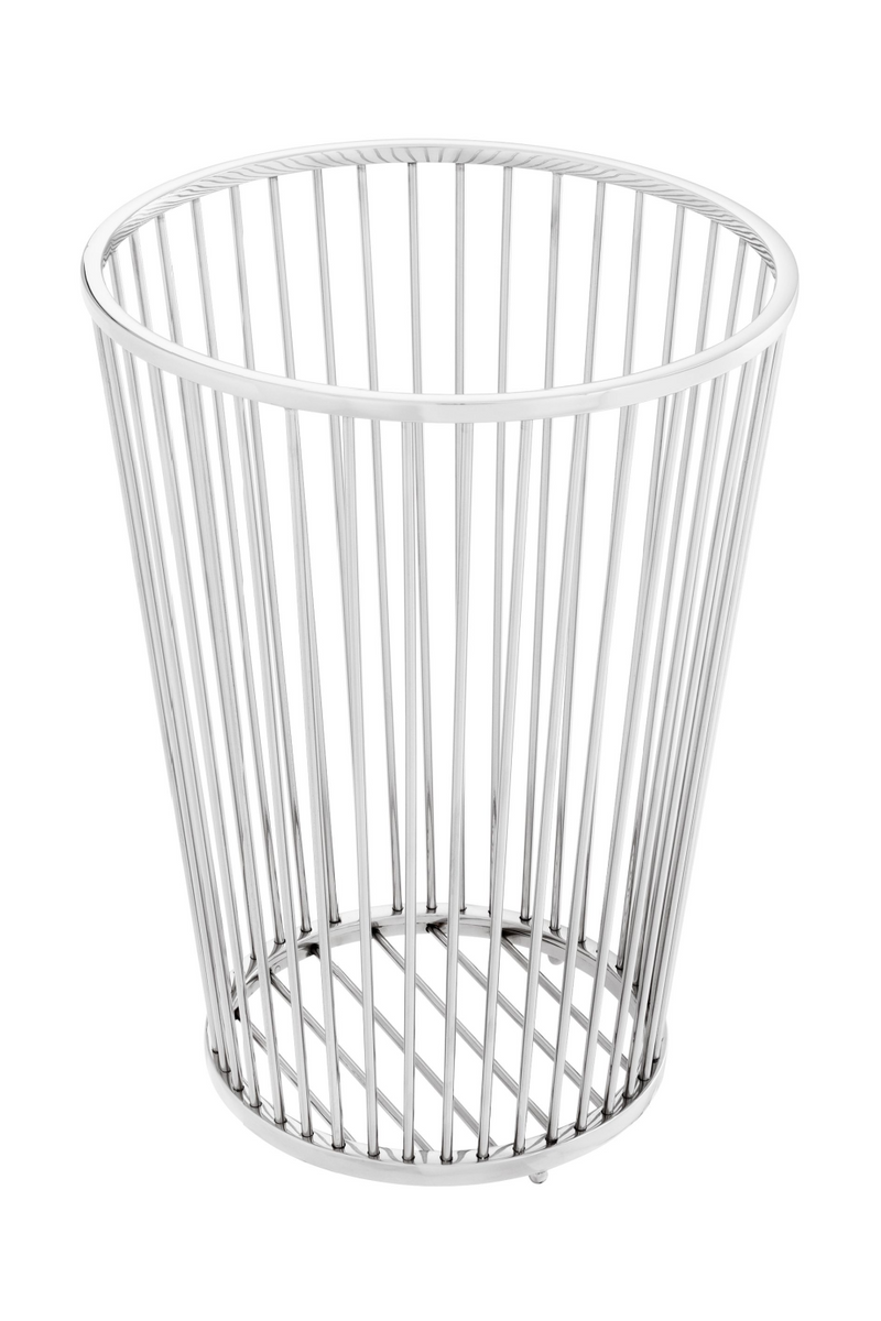 Stainless Steel Towel Basket | Eichholtz Baleana | Eichholtz Miami