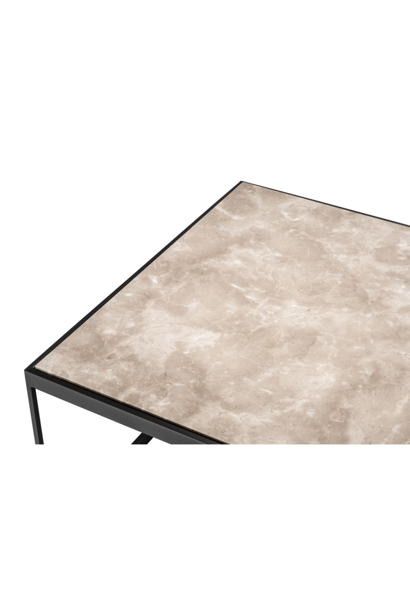 Beige Marble Side Table | Eichholtz La Quinta | Eichholtz Miami