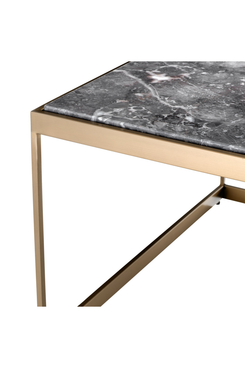 Marble Top Brass Frame Side Table | Eichholtz La Quinta | Eichholtzmiami.com