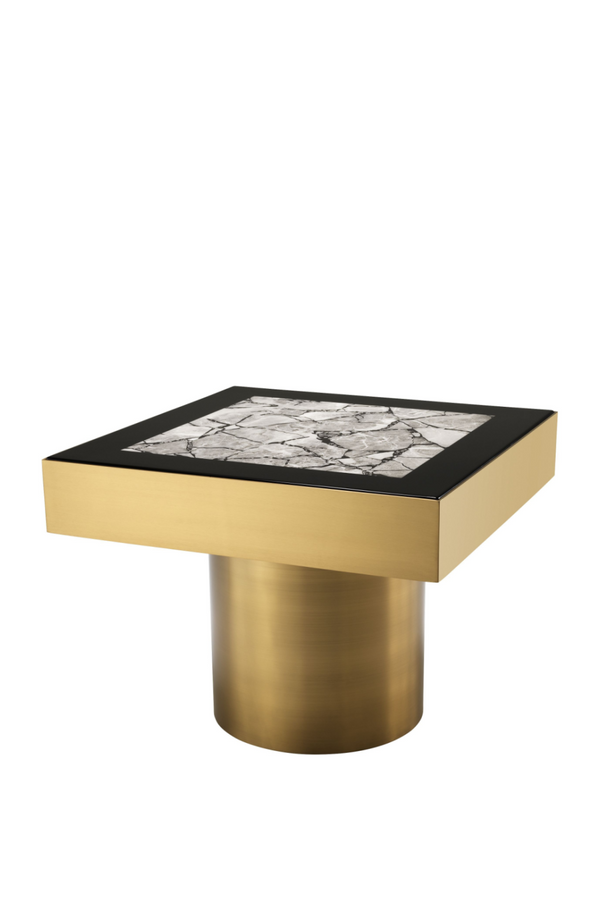 Square Marble Side Table | Eichholtz Tatler | Eichholtz Miami