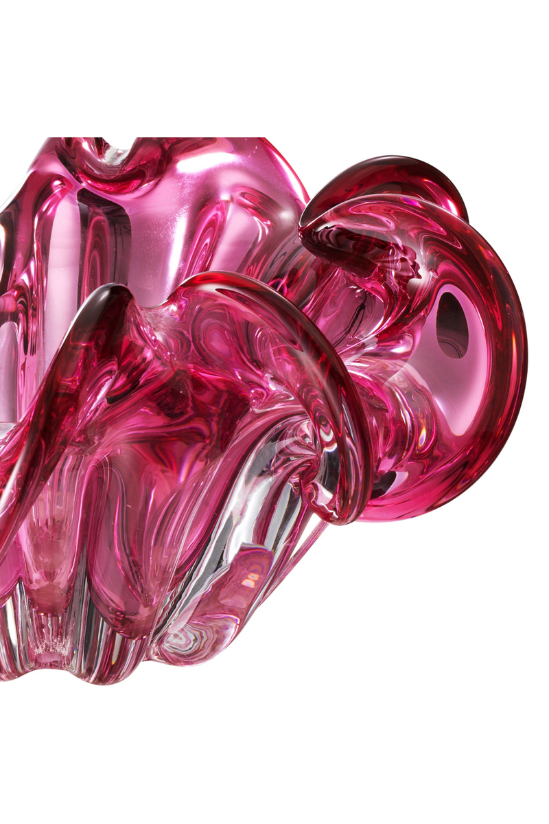 Pink Glass Bowl | Eichholtz Triada | Eichholtz Miami
