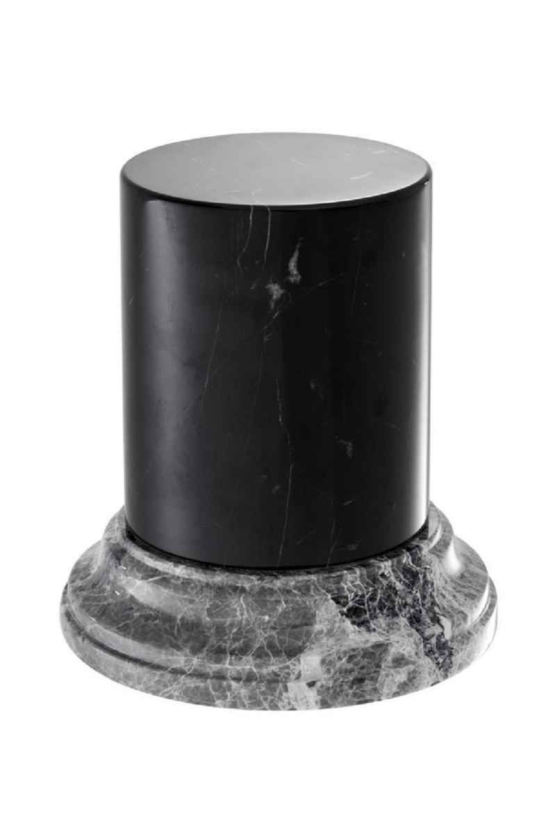 Black & Gray Marble Column | Eichholtz Aveiro | Eichholtzmiami.com