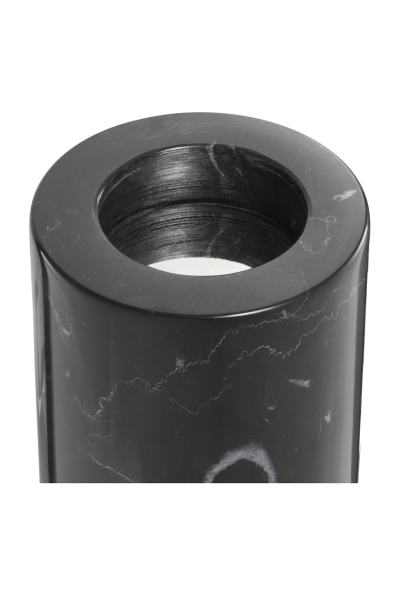 Black Marble Candle Holders 2 | Eichholtz Tobor L | Eichholtzmiami.com