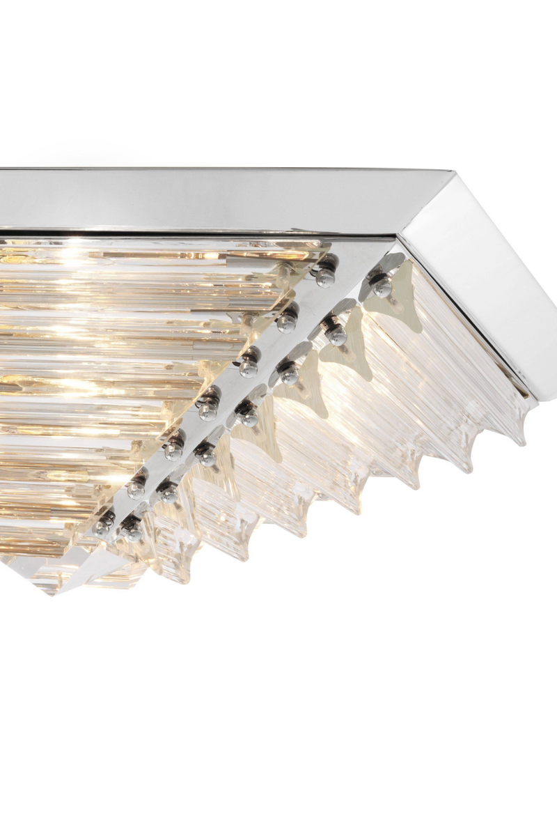 Silver Pyramid Flush Mount | Eichholtz Eden | Eichholtz Miami