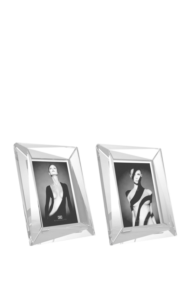 Crystal Picture Frames (2) | Eichholtz Obliquity L | Eichholtzmiami.com