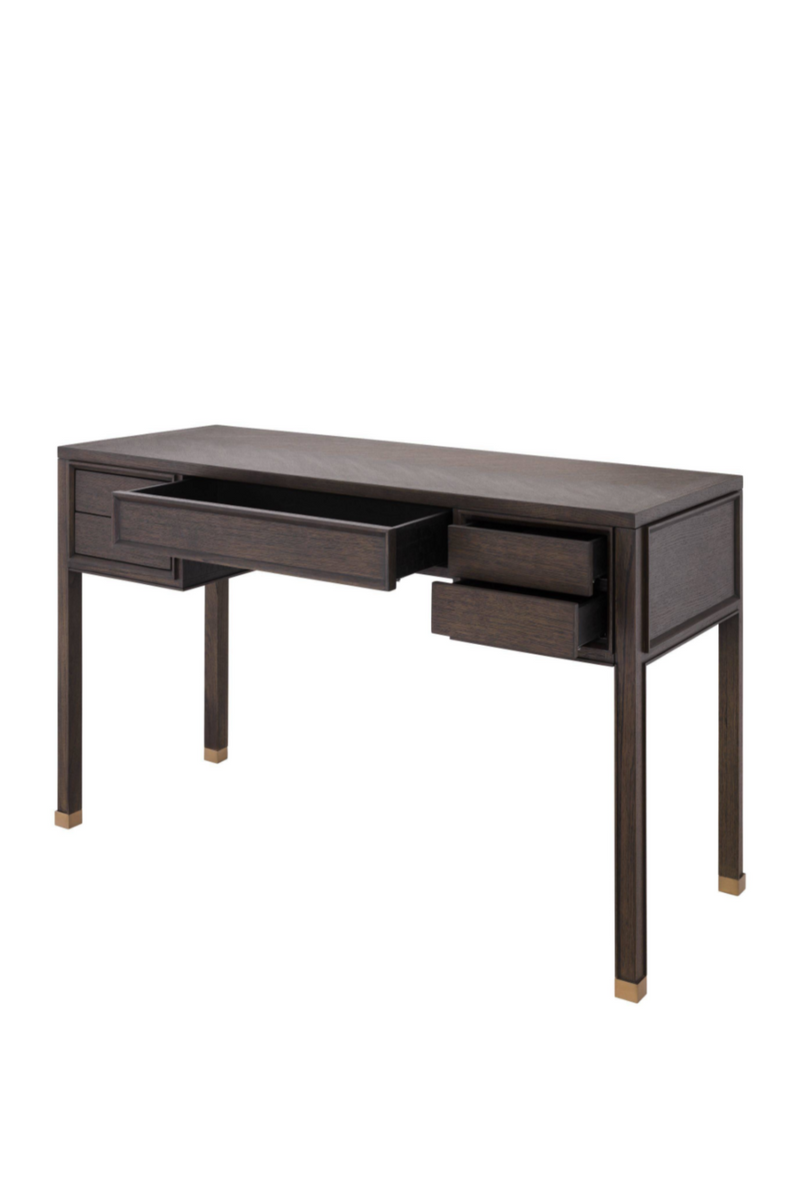 Brown Oak Desk | Eichholtz Melchior | Eichholtz Miami