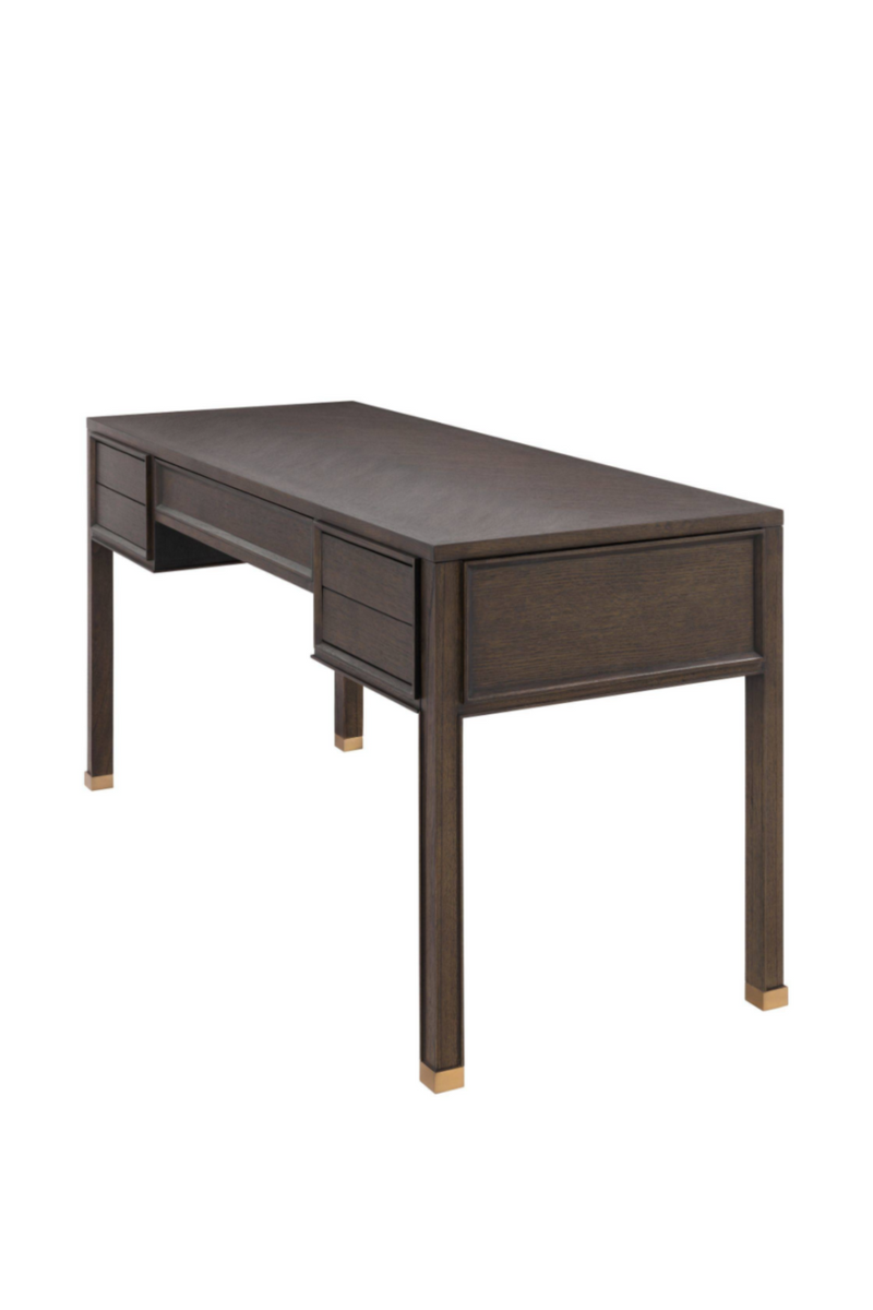 Brown Oak Desk | Eichholtz Melchior | Eichholtz Miami