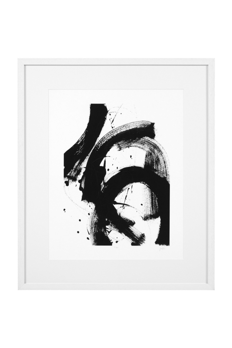 Black & White Art Print | Eichholtz Onyx Gesture II | Eichholtzmiami.com