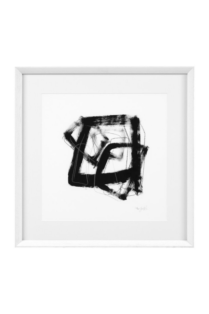 White Framed Print (Set of 4) | Eichholtz Tessellation | Eichholtzmiami.com
