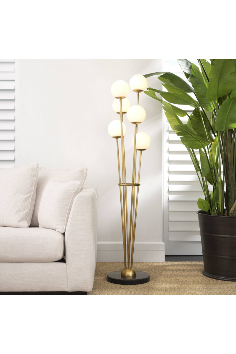 Brass Globe Floor Lamp | Eichholtz Tortora | Eichholtz Miami