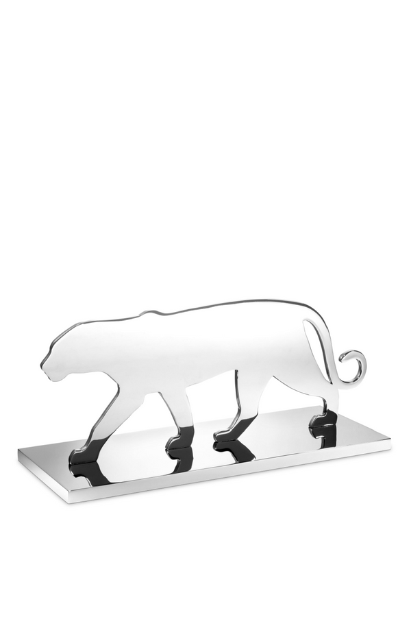 Silver Decorative Object | Eichholtz Panther Silhouette | Eichholtz Miami