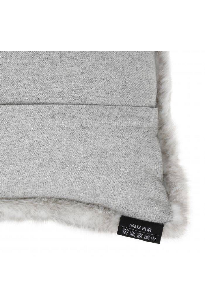 Light Gray Fur Cushion | Eichholtz Alaska | Eichholtz Miami