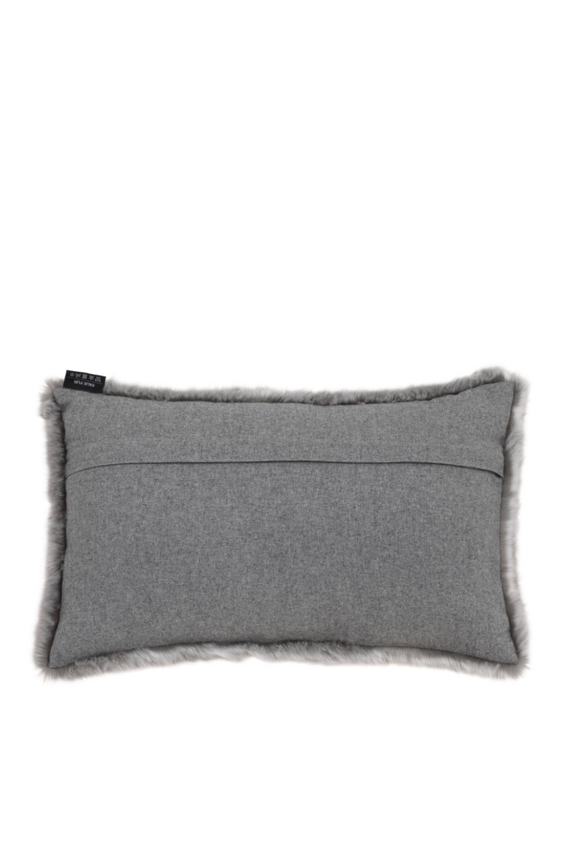 Gray Fur Cushion | Eichholtz Alaska | Eichholtz Miami