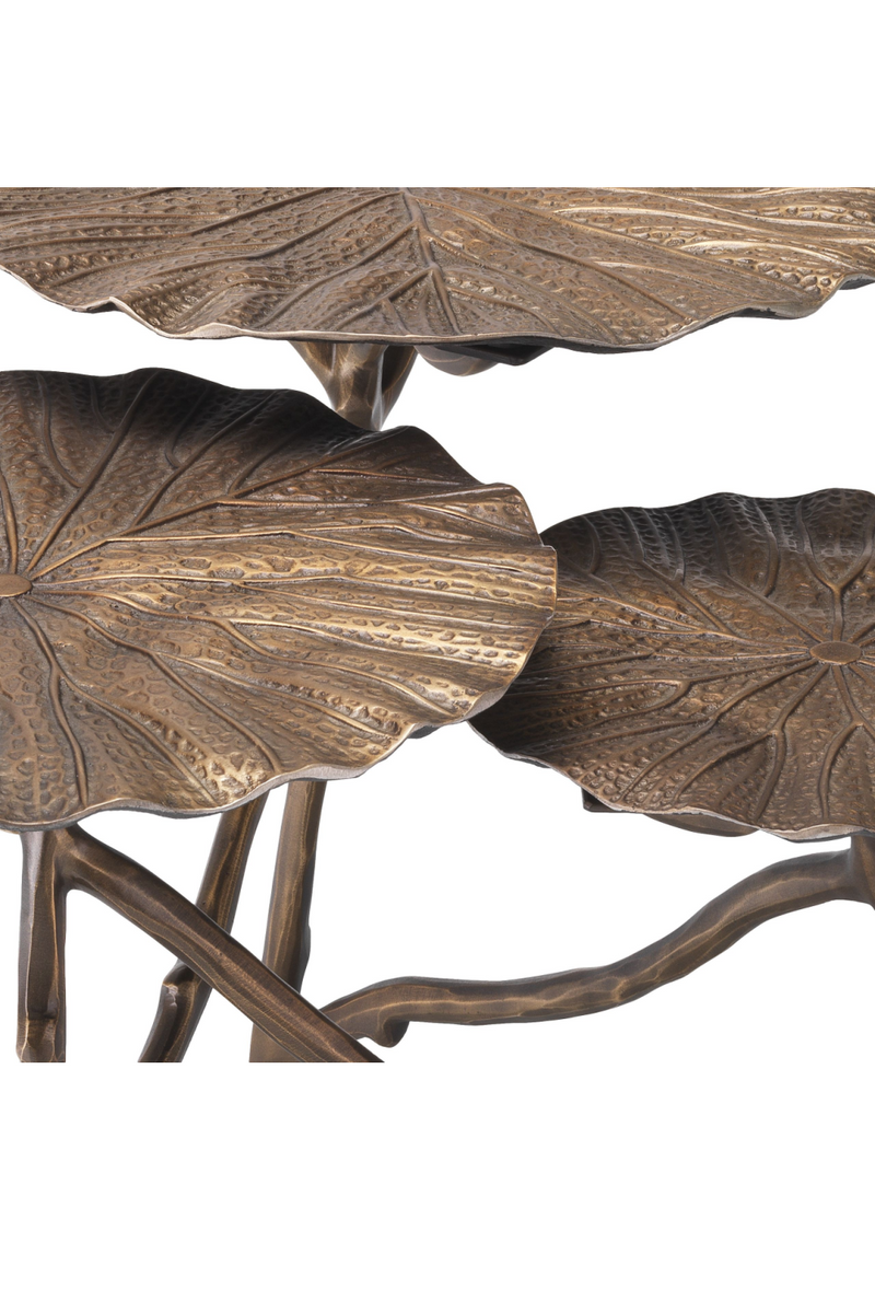 Antique Brass Side Table | Eichholtz Colibri | Eichholtz Miami