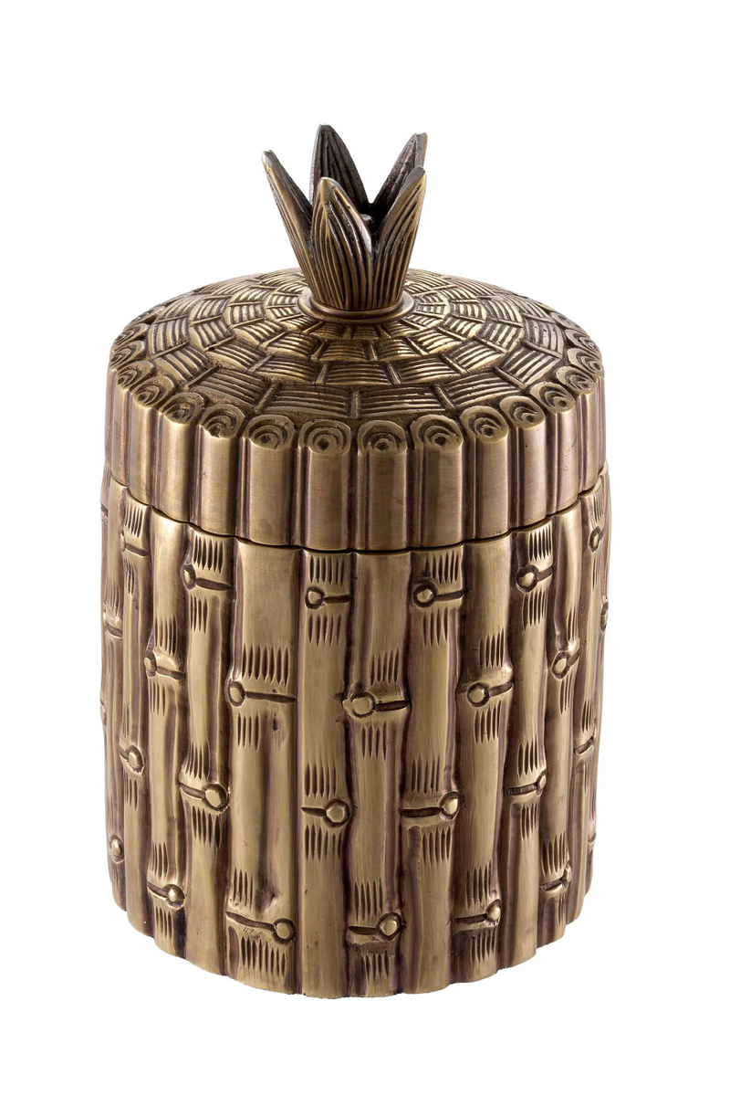 Sculptural Metal Box | Eichholtz Bamboo | Eichholtzmiami.com