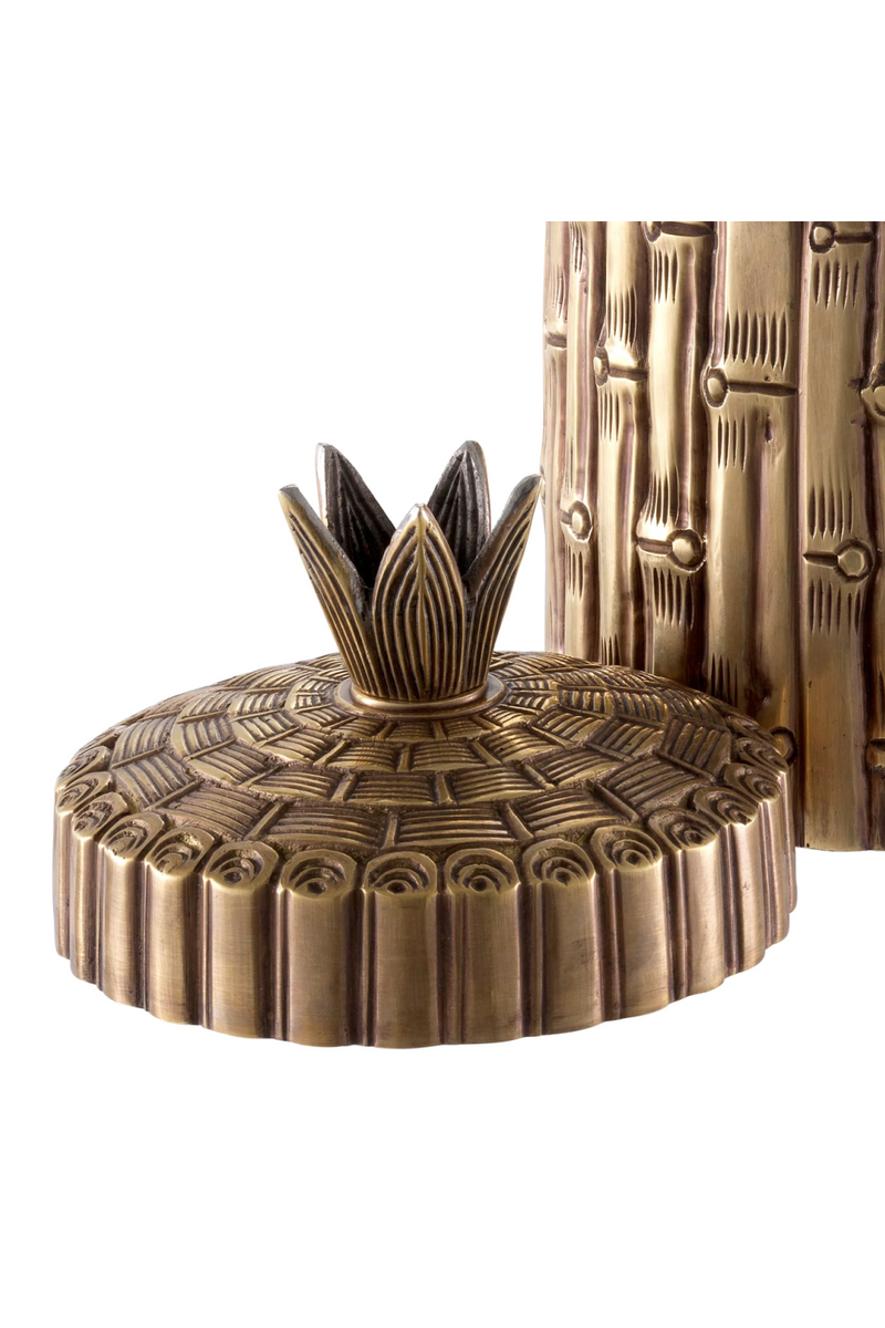 Sculptural Metal Box | Eichholtz Bamboo | Eichholtzmiami.com