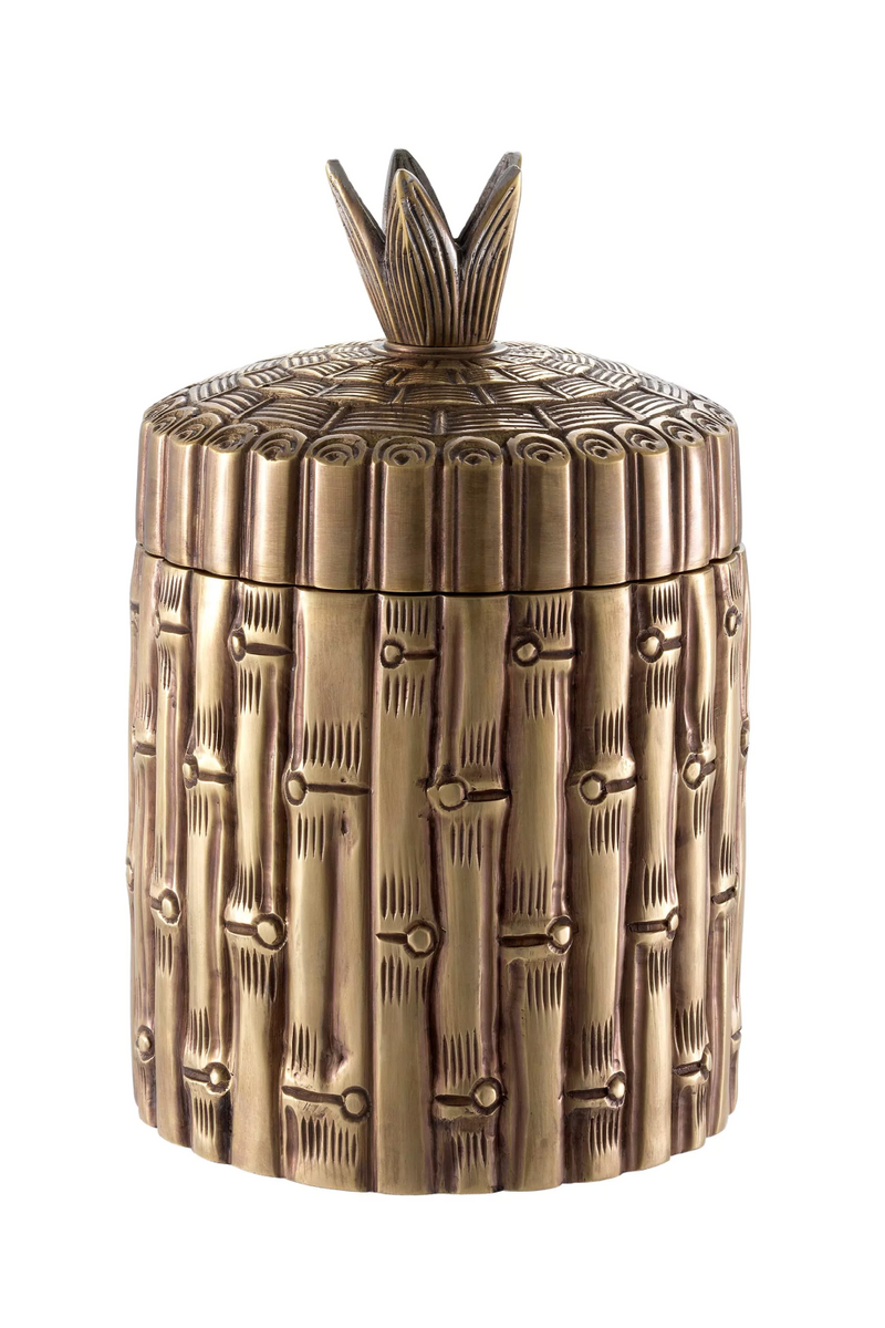 Sculptural Metal Box | Eichholtz Bamboo | Eichholtzmiami.com