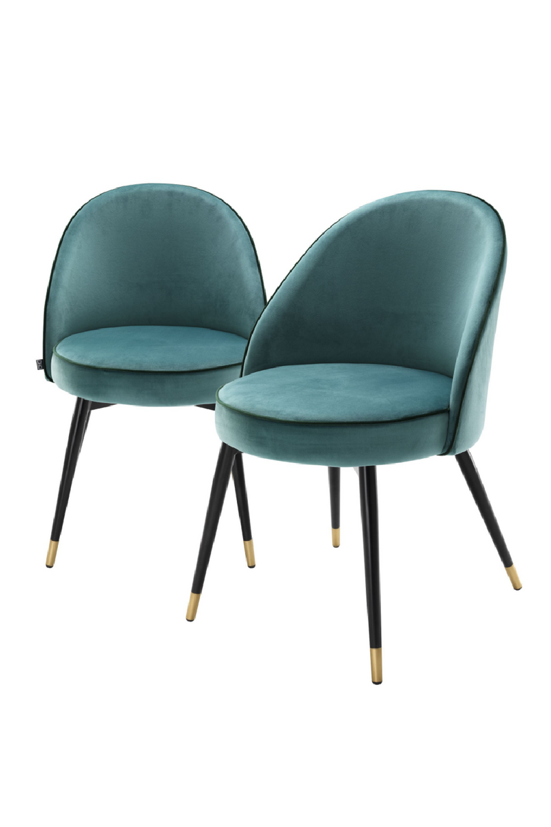 Velvet Dining Chair Set (2) | Eichholtz Cooper | Eichholtzmiami.com