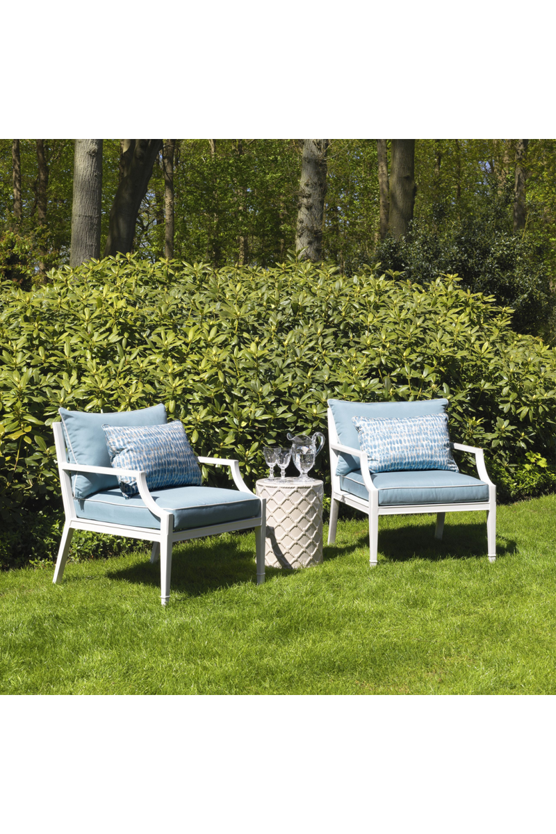 White Outdoor Sunbrella Chair | Eichholtz Bella Vista | Eichholtzmiami.com