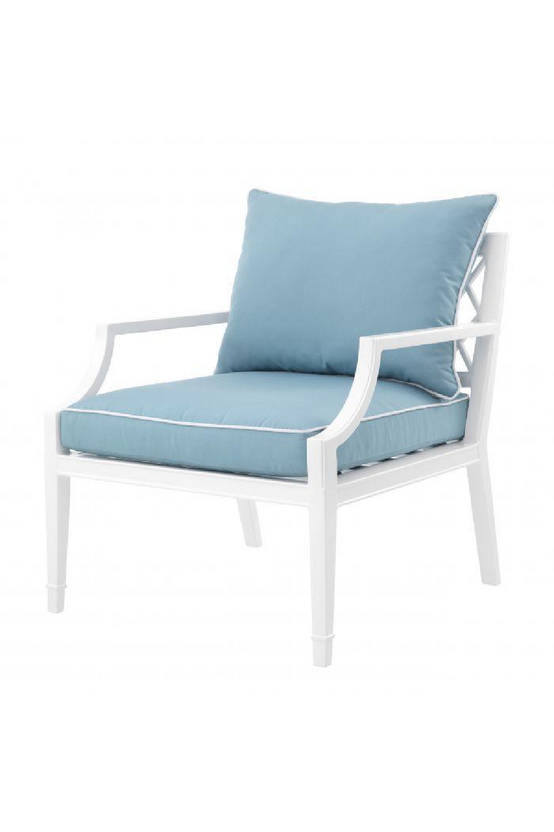 White Outdoor Sunbrella Chair | Eichholtz Bella Vista | Eichholtzmiami.com