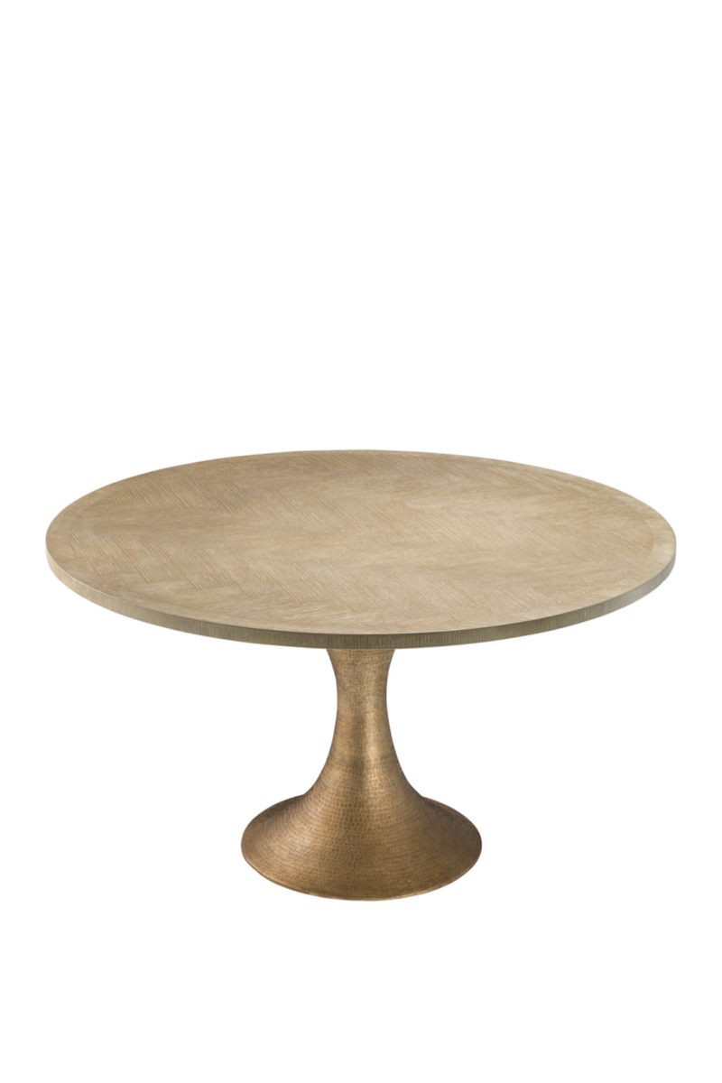 Round Oak Dining Table | Eichholtz Melchior | Eichholtzmiami.com