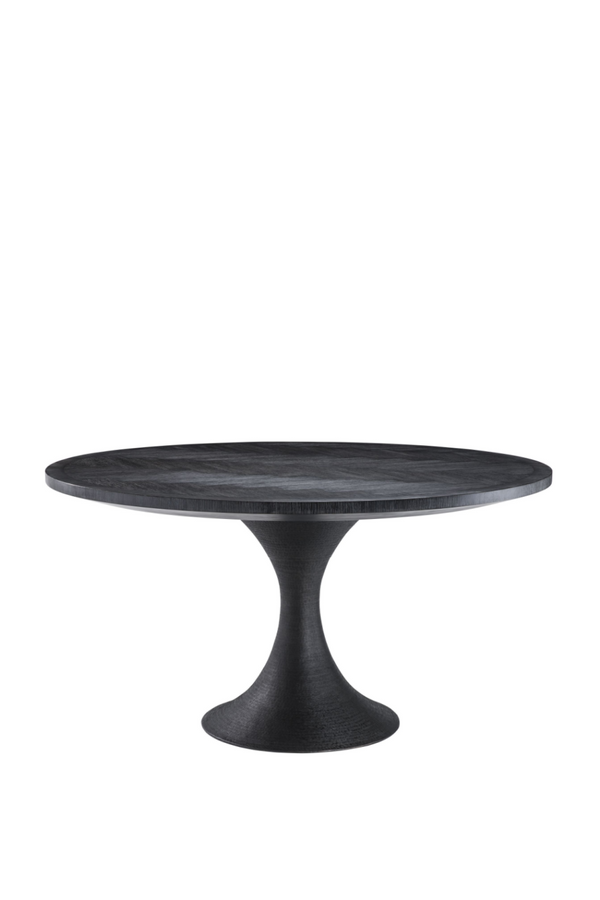 Round Charcoal Dining Table | Eichholtz Melchior | Eichholtz Miami