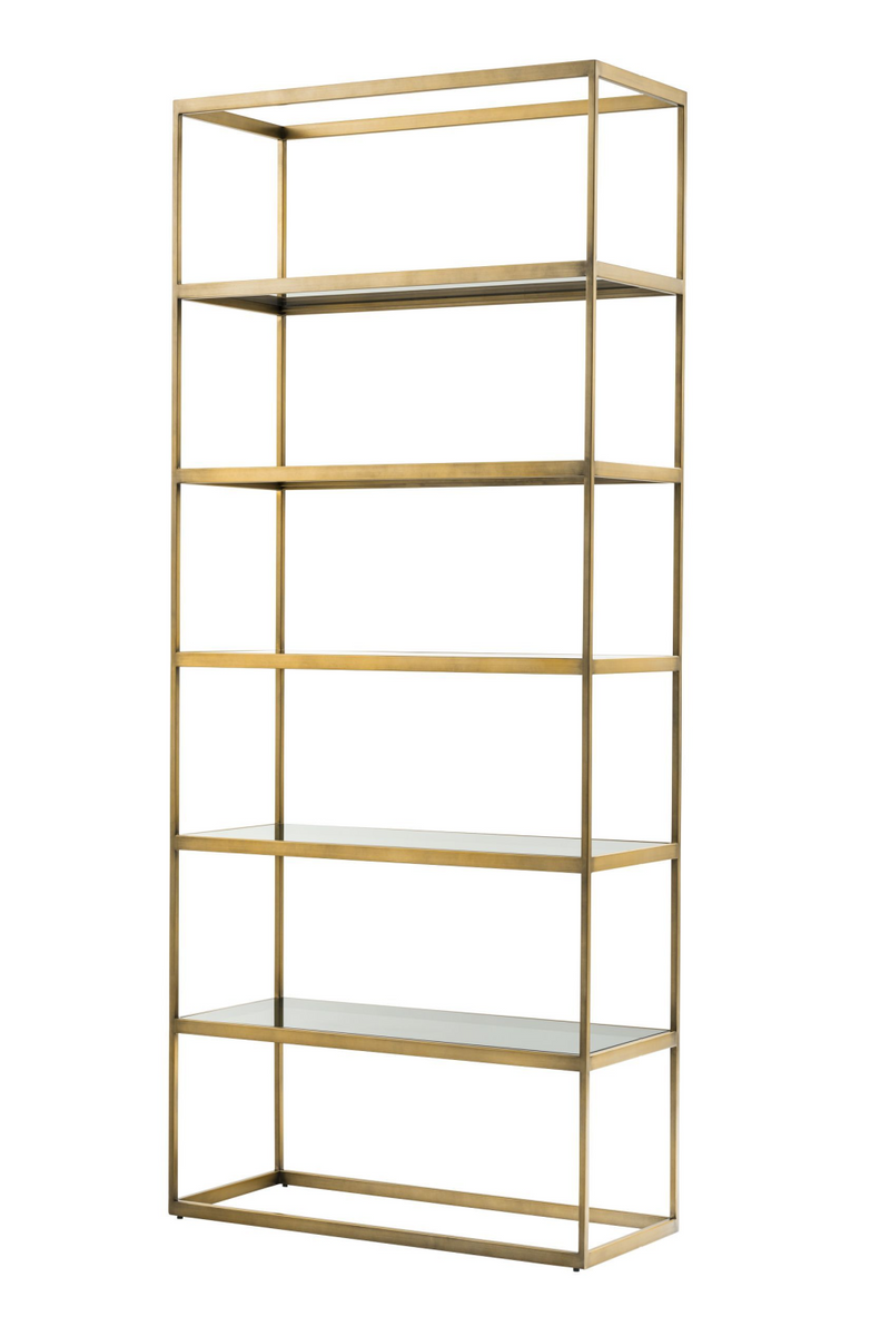 5 Shelf Brass Cabinet | Eichholtz Omega | Eichholtzmiami.com
