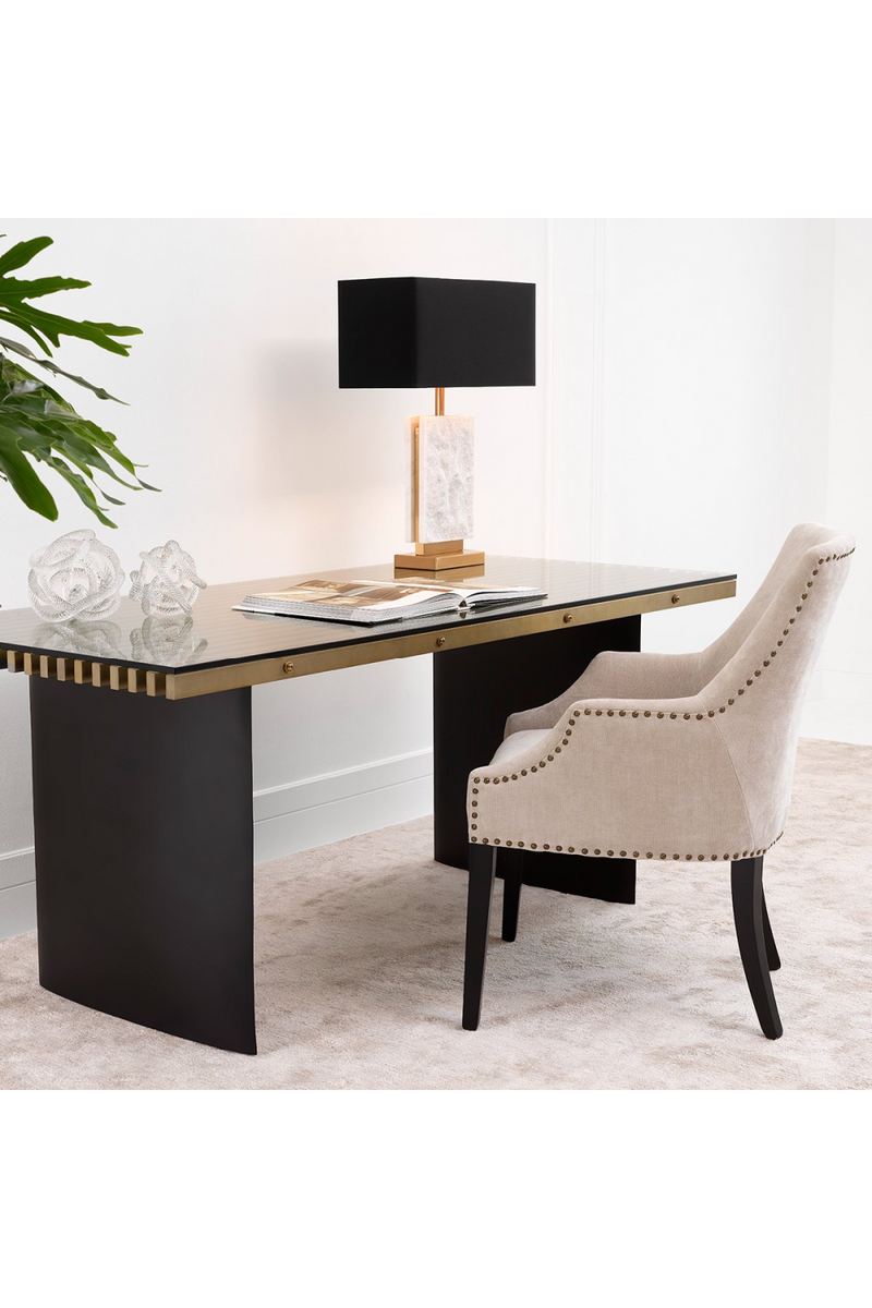 Black Industrial Desk | Eichholtz Vauclair | Eichholtz Miami