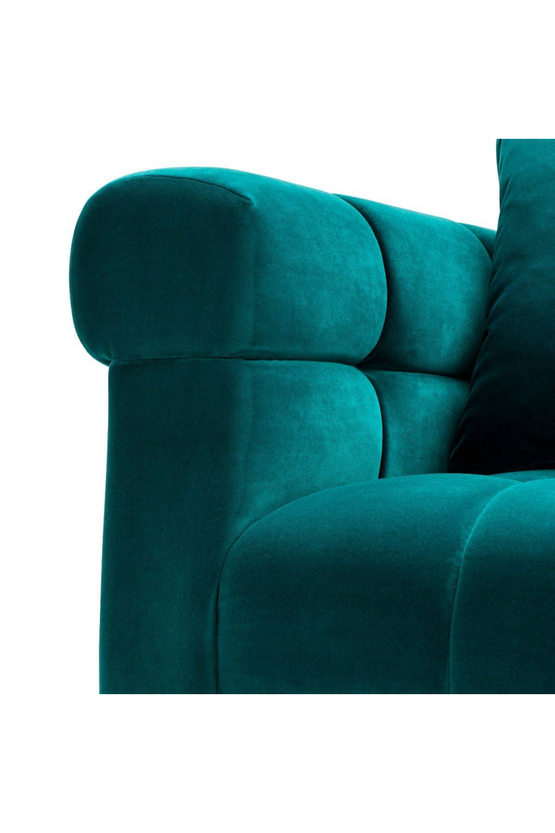 Tufted Sea Green Chair | Eichholtz Aurelio | Eichholtzmiami.com