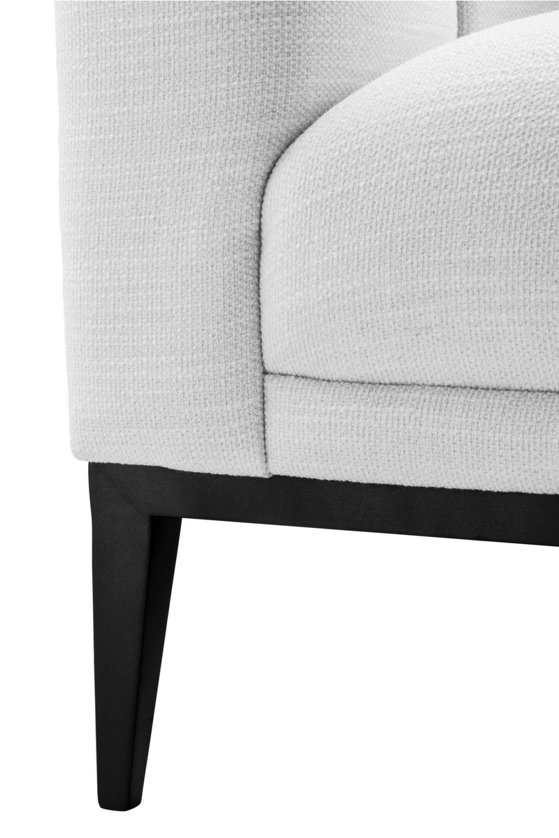 White Tufted Accent Chair | Eichholtz Aurelio | Eichholtzmiami.com