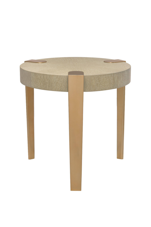 Round Oak Side Table | Eichholtz Oxnard | Eichholtz Miami