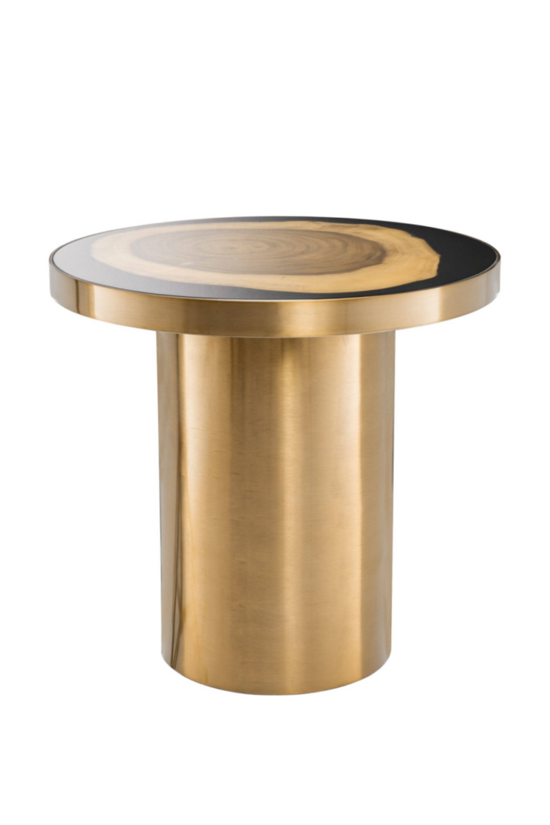 Golden Petrified Side Table | Eichholtz Concord | Eichholtzmiami.com