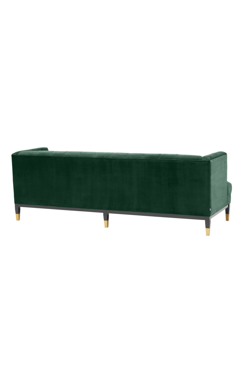 Velvet Buttoned Sofa | Eichholtz Castelle | Eichholtzmiami.com