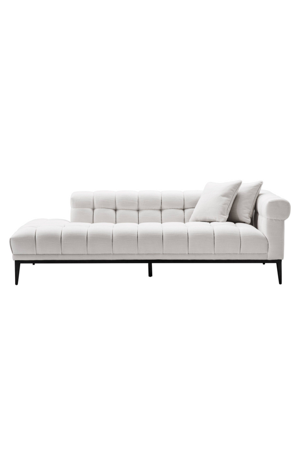 White Tufted Sofa | Eichholtz Aurelio | Eichholtzmiami.com