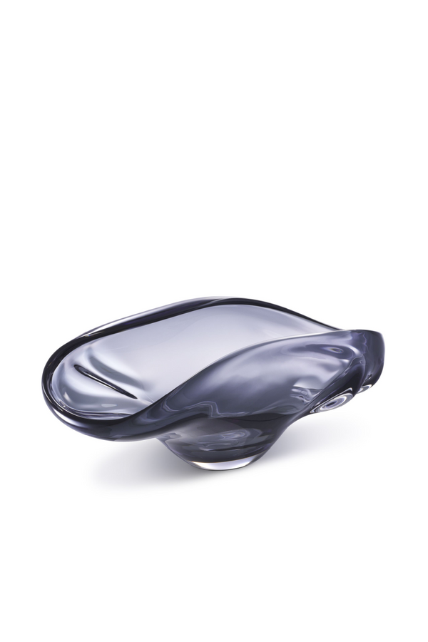 Gray Handblown Glass Bowl | Eichholtz Darius | Eichholtz Miami