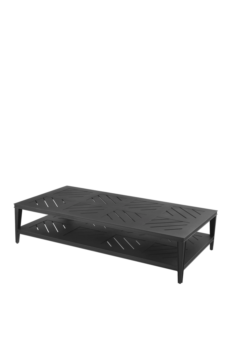 Black Rectangular Outdoor Coffee Table | Eichholtz Bell Rive | Eichholtzmiami.com