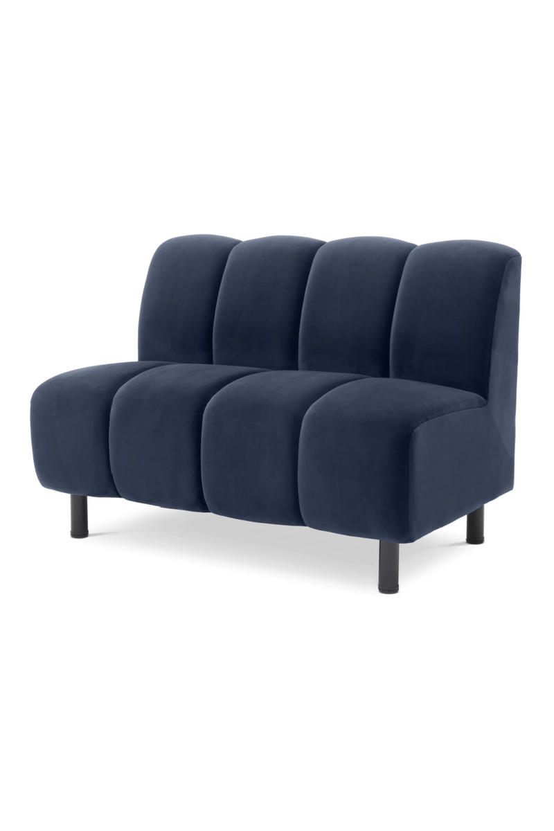 Blue Curved Modular Sofa | Eichholtz Hillman | Eichholtzmiami.com