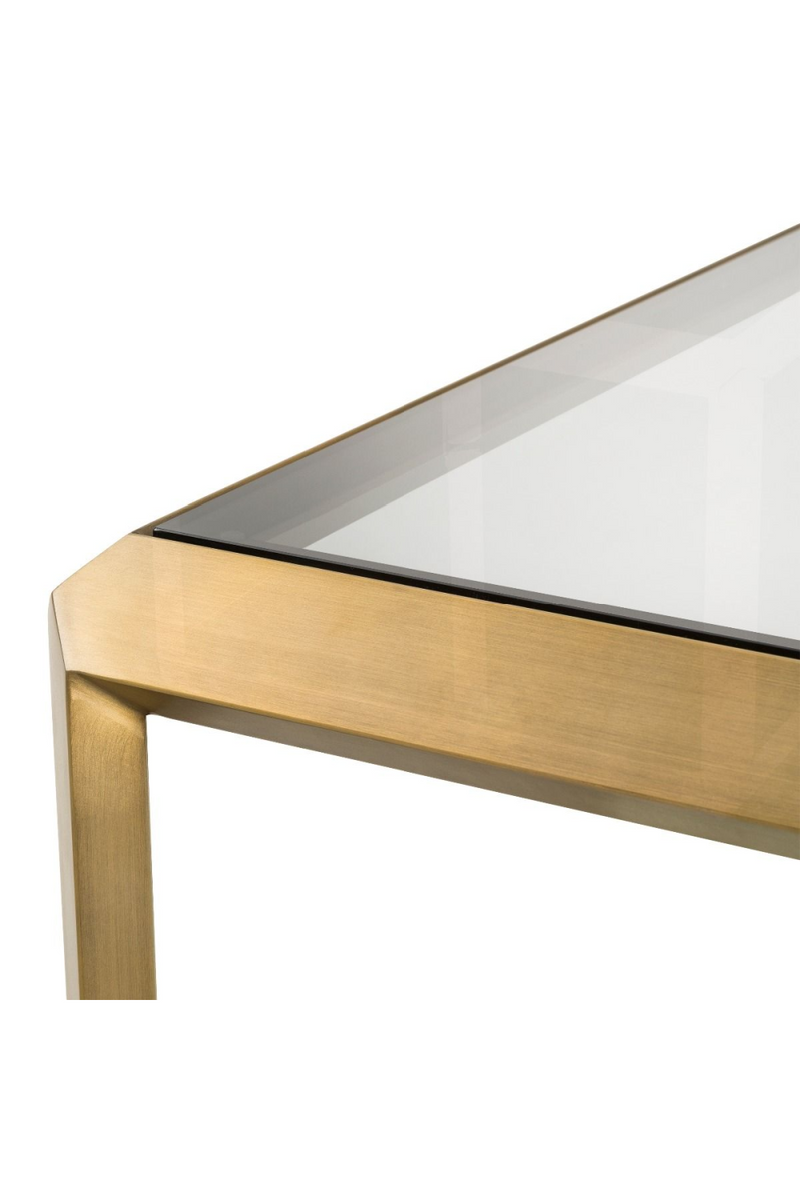 Brass Glass Box Side Table | Eichholtz Callum | Eichholtzmiami.com