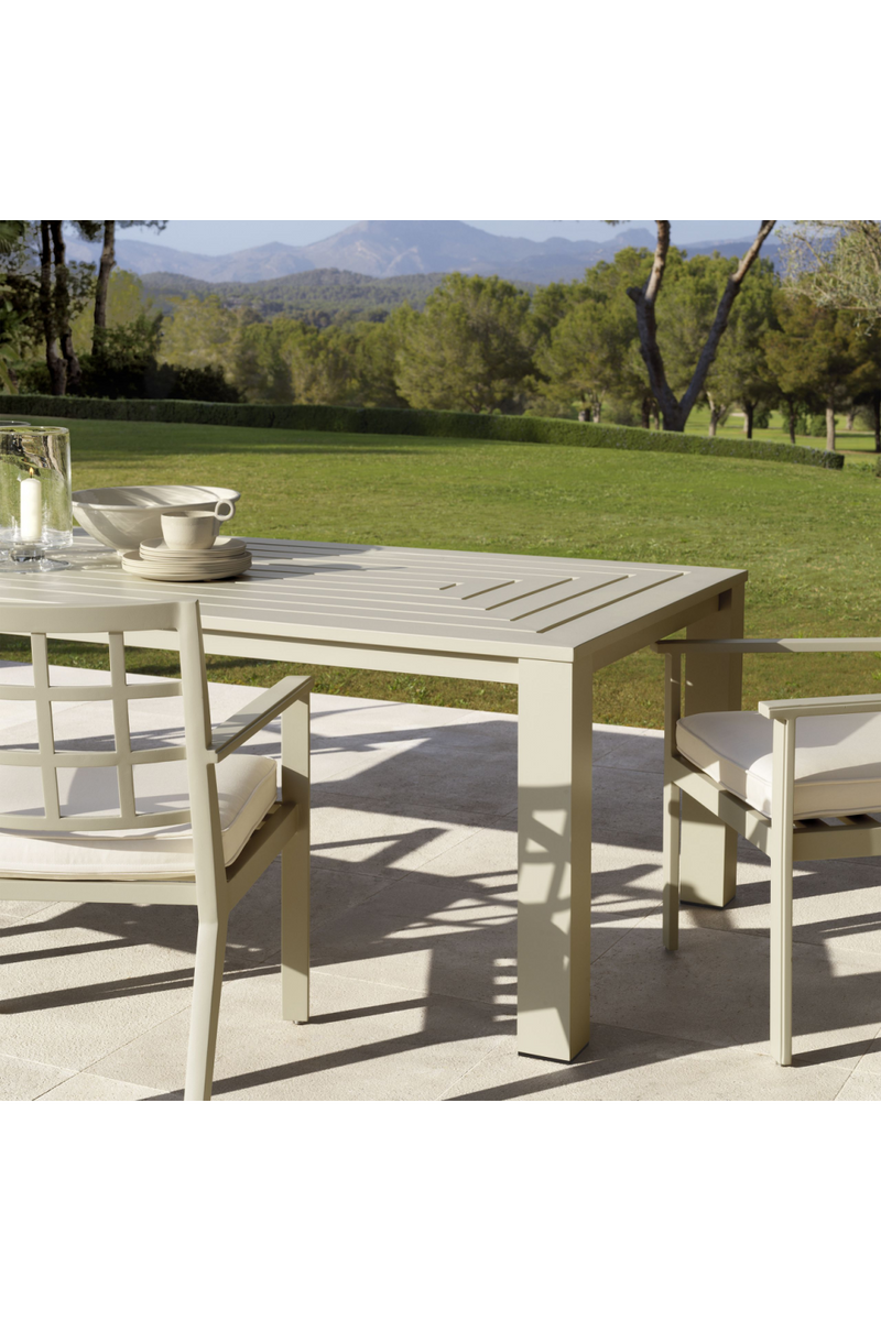 Sand Rectangular Outdoor Dining Table | Eichholtz Vistamar | Eichholtzmiami.com