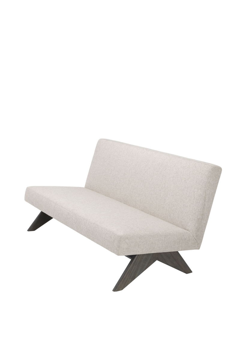 Beige Armless V-Leg Sofa | Eichholtz Erudit |