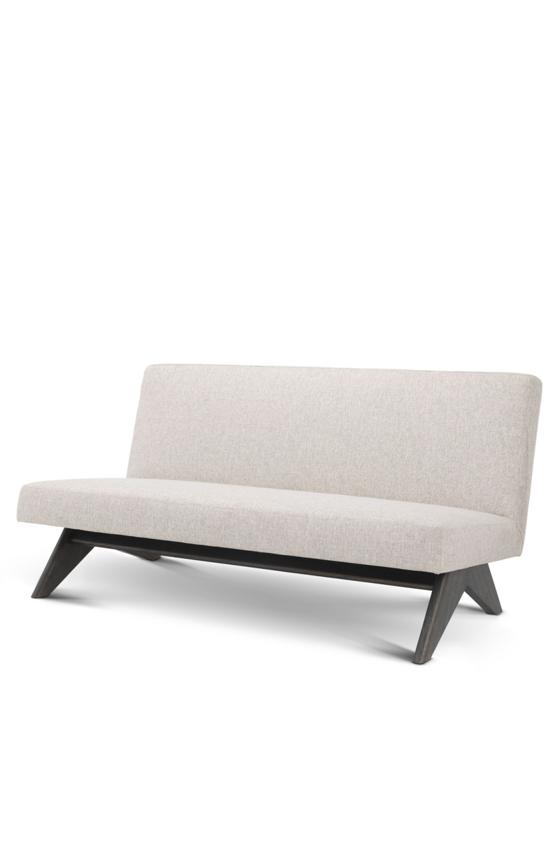 Beige Armless V-Leg Sofa | Eichholtz Erudit |