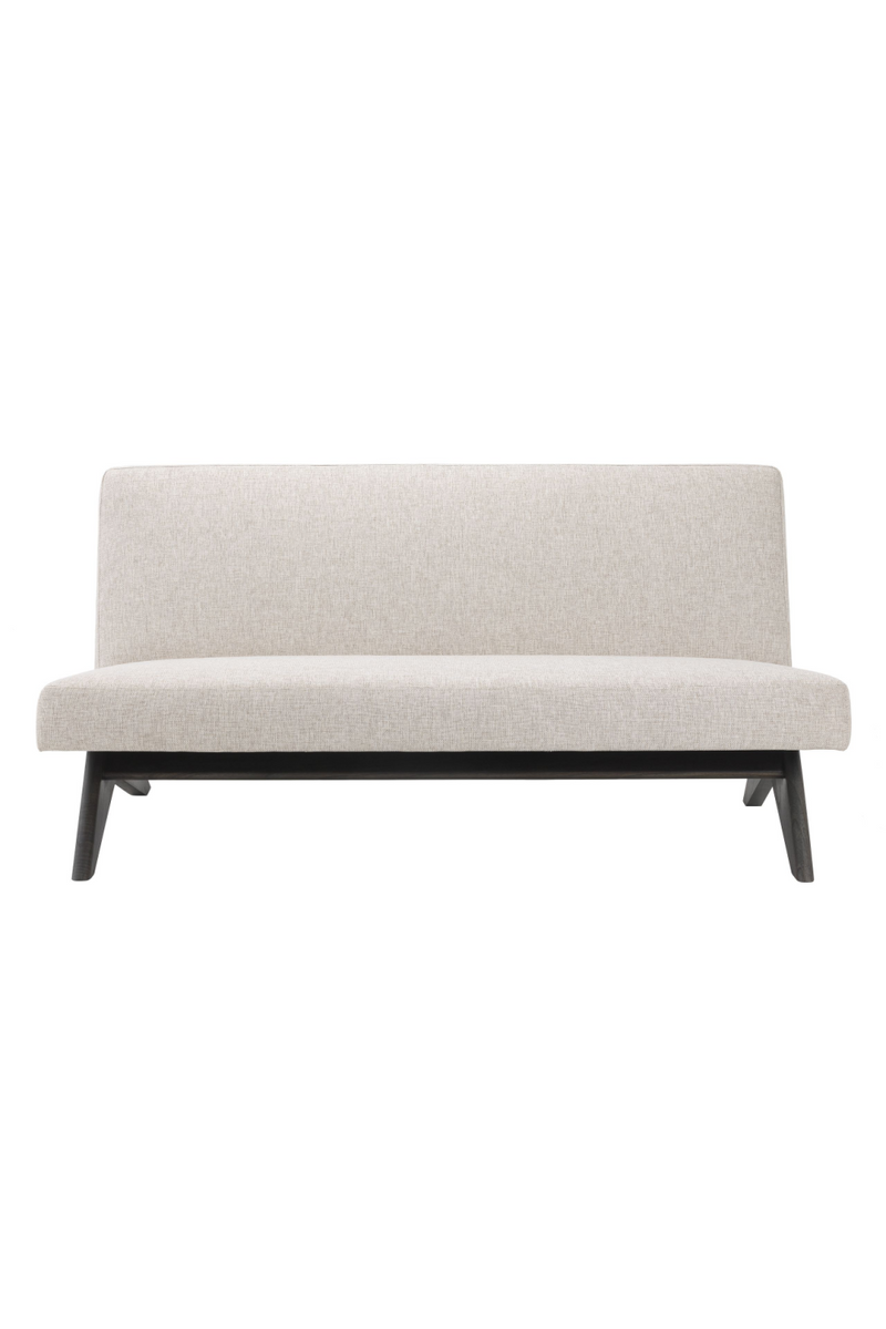 Beige Armless V-Leg Sofa | Eichholtz Erudit |