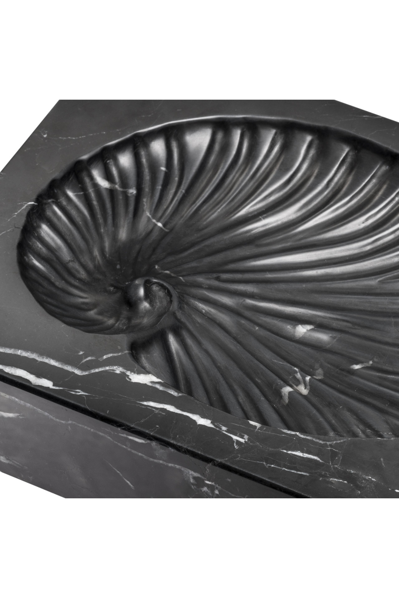 Black Marble Shell Fossil | Eichholtz Conchiglia | Eichholtzmiami.com