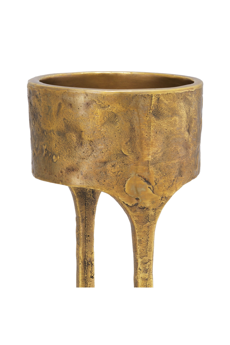 Vintage Brass Candle Holder | Eichholtz Bologna L | Eichholtz Miami